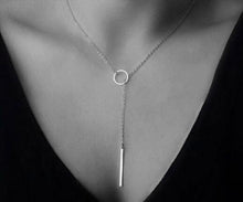 Load image into Gallery viewer, Fashion Punk Link Chain Gold and Silver color Padlock Pendant Necklace Women Trendy Punk Jewelry