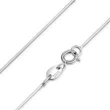 Load image into Gallery viewer, JewelryPalace 100% Genuine 925 Sterling Silver Necklace Ingot Twisted Trace Belcher Snake Bar Singapore Box Chain Necklace Women