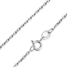 Load image into Gallery viewer, JewelryPalace 100% Genuine 925 Sterling Silver Necklace Ingot Twisted Trace Belcher Snake Bar Singapore Box Chain Necklace Women
