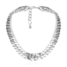 Load image into Gallery viewer, High Quality Punk Lock Choker Necklace Pendant Women Collar Statement Brand Gold Color Chunky Thick Chain Necklace Steampunk Men
