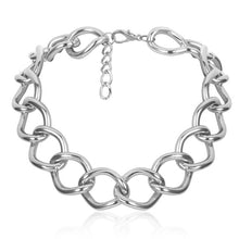 Load image into Gallery viewer, High Quality Punk Lock Choker Necklace Pendant Women Collar Statement Brand Gold Color Chunky Thick Chain Necklace Steampunk Men
