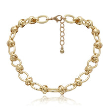Load image into Gallery viewer, High Quality Punk Lock Choker Necklace Pendant Women Collar Statement Brand Gold Color Chunky Thick Chain Necklace Steampunk Men
