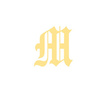 Load image into Gallery viewer, initial necklace Gold Chain letter necklace for women stainless steel necklace women old english font chains цепочка collier цеп

